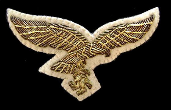 Hand-embroidered breast eagle for General Officers - Kleiner Rock